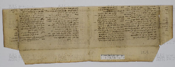 Pergamene ebraiche ACAMO 2-63, s.s - 35.3a