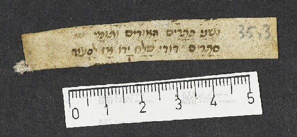 Pergamene ebraiche ACMO 1-103, App. 1-3 - pag. 35.3a
