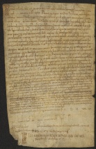 192 C.22.CXCIIr, Investitura fatta da Eriberto vescovo a favore di Fulcone da Rubiano, Modena, 1071, gen. 3