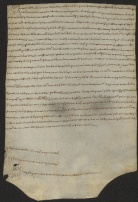 199 C.23.CXCIXr, Investitura fatta da Eriberto vescovo a favore di Pietro e Paolo da Collegara, Modena, 1076, apr. 2