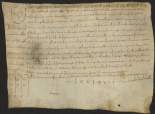 46 D.9.XLIr, Donazione e conferma fatta da Gualterio arcivesovo di Ravenna a favore di Dodone vescovo di Modena, Ravenna, 1122, lug. 6