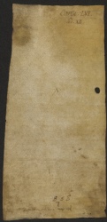 60 D.12.LVIv, Rinnovazione d'investitura fatta da Dodone vescovo a favore di Giovanni da Albareto, Modena, 1126, gen. 3