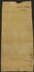 95 D.18.LXXXVIIv, Investitura fatta da Ribaldo vescovo a favore dei fratelli Bonfiglio prete e Caruncino, e di Gerardo e Albertino, Savignano, 1136, ago. 14