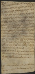 104 D.20.XCVIr, Investitura fatta da Ribaldo vescovo a favore di Donino da Bazovara, Modena, 1137, feb. 11