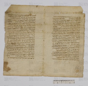 Pergamene ebraiche ACAMO 2-63, s.s - 61.1a