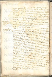 ACMo O.I.33 - pag. 1v S. Bartolomeo (Modena) 1552