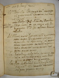 O.VI.1 Viste Pastorali 1575-1577 - pag. 115r Ganaceto 1576