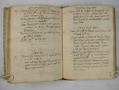 O.VI.3 Viste Pastorali 1585-1588 - pag. 93 Maserno 1586 - Riva 1586 - Montespecchio 1586 - S. Martino 1586
