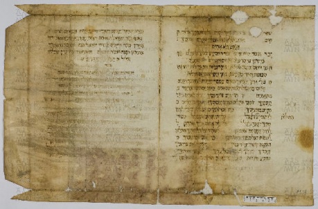 Pergamene ebraiche ACAMO 2-63, s.s - 15.1a