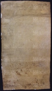 70 B.18.LXXv, Investitura fatta da Ingone vescovo a favore di Ugo da Ganaceto, Modena, 1032, mar. 29
