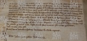 73.I(H)c.CVIv (cod. O.III.27) viene investita dal Capitolo la chiesa di San Giacomo del Colombajo dedicata a santa Maria di Marola di 4 pezze di terra poste ivi  1127 17 nov
