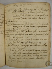 O.VI.1 Viste Pastorali 1575-1577 - pag. 111r Baggiovara 1576