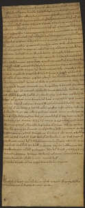 63 D.12.LIXr, Rinnovazione d'investitura fatta da Dodone vescovo a favore di Bonissimo e di Pietro suo figlio da Cortatone, Modena, 1126, ott. 31