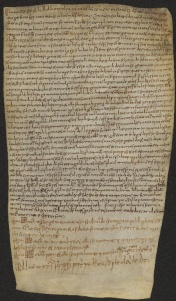 156 C.15.CLVIr, Permuta di terre tra Eriberto vescovo e Martino da Cognento, 1057, lug.