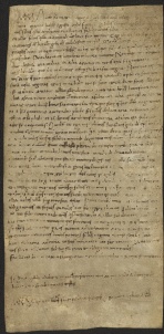 187 C.21.CLXXXVIIr, Investitura fatta da Eriberto vescovo a favore di Lanfranco, Alberto e Giovanni da Formiggine, Savignano, 1069, lug. 29