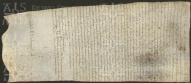 191 E.8.CLXXr, Investitura spedita da Enrico vescovo ai fratelli Sigezo e Guido, Modena, 1157, dic. 8