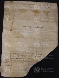 1 B.5.Iv, Investitura fatta da Giovanni vescovo a favore di Geraldo e di Azzo e Conrado suoi figli, Modena, 1001