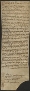 220 C.27.CCXXr, Investritura fatta da Eriberto vescovo a favore di Bulga e Ciselberga da Collegarola, Modena, 1094, gen. 4