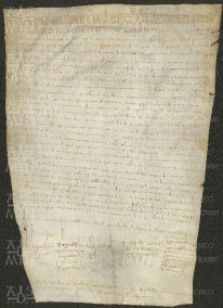 184 E.7.CLXIIIr, Conferma fatta da Anselmo arcivescovo di Ravenna a favore di Enrico vescovo, Ravenna, 1157, lug. 26