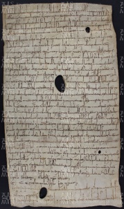 15 A.5.XVIr, Investitura fatta da Giona vescovo a favore di Garohino da Corlo, Vico Curolo, 855, lug. 29