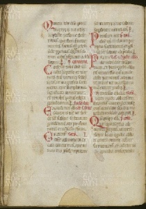 O.II.13 Missale vetus ad usum templariorum 157v