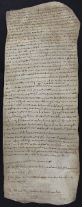 52 B.15.LIIr, Investitura fatta da Ingone vescovo a favore di Martino arciprete et altri, Serradimigno, 1029, feb