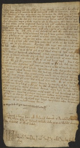 7 D.2.VIIr, Investitura fatta da Dodone vescovo a favore di Bonifacio, Ugo, Richerio ed Ermanno da Bazovara, Modena, 1103, giu.