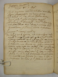 O.VI.1 Viste Pastorali 1575-1577 - pag. 124v Guiglia 1576