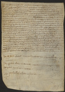 140 C.11.CXLr, Permuta tra Wiberto vescovo e Giovanni da Griciacola, Modena, 1051, mag. 19