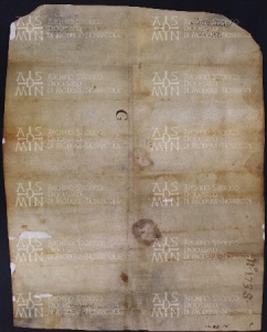 47 B.14.XLVIIv, Investitura fatta da Ingone vescovo e Ardrico abbate a favore di Teuzone e di SIgefredo e Adelberto da Modena, Modena, 1027, gen