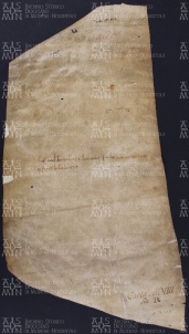 7 A.3.VIIIv, Acquisto fatto da Martino di certe terre vendute da Polla, Città Geminiana o Nuova, 823, giu. 21