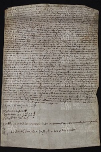 28 B.1.XXVIIIr, Investitura fatta da Ildeprando vescovo a favore di Perisindo, Geminiano e Martino da Collegara, Modena, 984, apr. 1