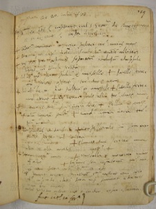 O.VI.1 Viste Pastorali 1575-1577 - pag. 159r Magrignana 1576