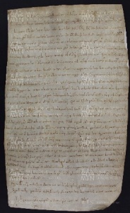 21 B.9.XXIr, Donazione fatta da Boniverto e Guido da Vignola a favore di Varino vescovo, Modena, 1018, ott. 2