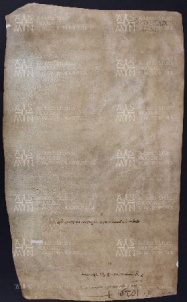 69 B.18.LXIXv, Investitura fatta da Ingone vescovo a favore di Gerardo e altri, Spilamberto, 1032, set. 17