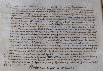 14.I(H) c.CXIIIv (cod.O.III.27) livello a 3a generazione che fa il CAPITOLO con i fratelli del q. Giovanni Ariberto da Prada di certe terre poste in Lucca  27 dicembre1106