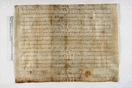 6 A.3.VIIr, Diploma Ludovico Pio, Aquisgrana 822, feb. 8