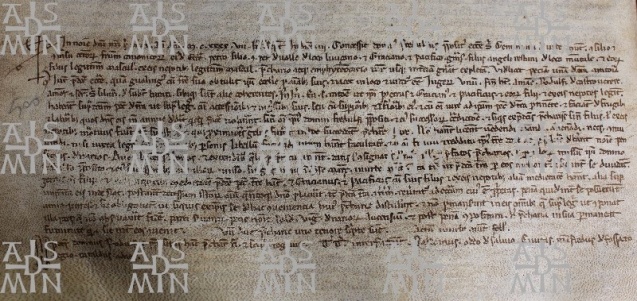 151.I(H) c. CXIIv (cod. O.III.27) Il prevosto di San Geminiano e il Capitolo danno a Pietro del q. della Valle da Levizzano e a Graziano di Angelo Restani da Montale una pezza di terra 1147 26 ago.